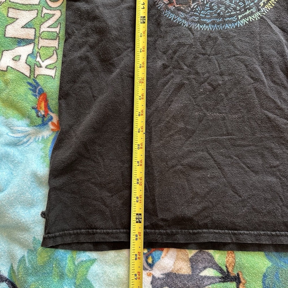 VTG Vans RARE RAINBOW Graphic Tshirt Black Skate Streetwear SZ S/M - Picture 7 of 9